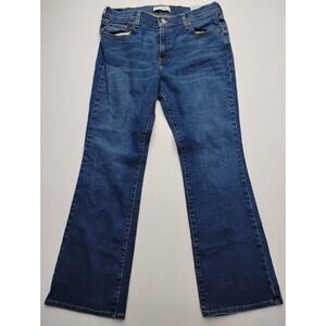 Levis 515 Bootcut Jeans Medium Blue Stretch Denim Size 14 Boot Cut‎